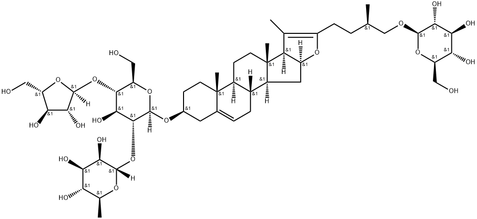 Parisyunnanoside B Structure