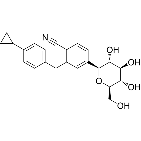 Velagliflozin Structure