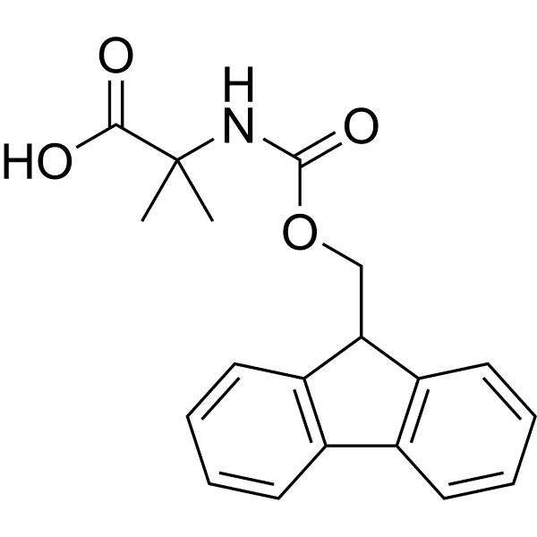 Fmoc-Aib-OH Structure