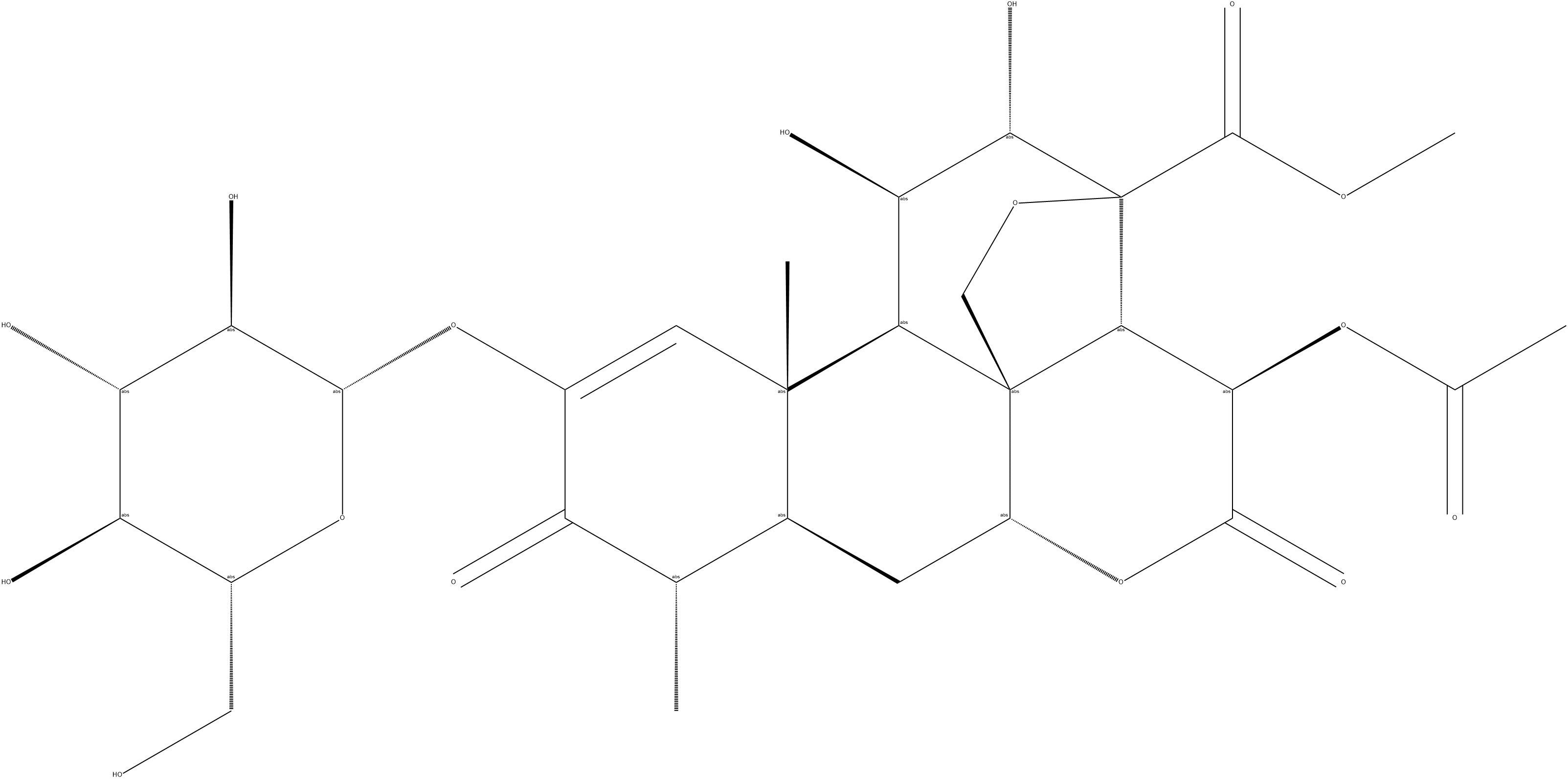 Yadanzioside F Structure