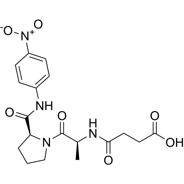 Suc-Ala-Pro-pNA Structure