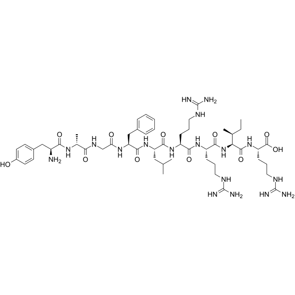 [DAla2] Dynorphin A (1-9) (porcine) Structure