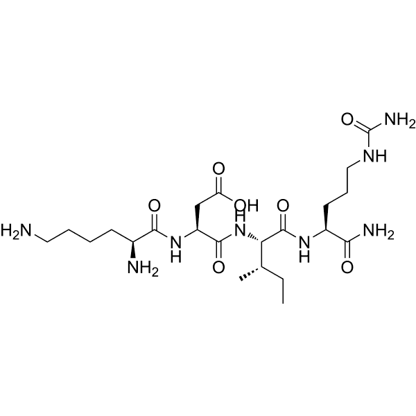 Tripeptide-10 citrulline Structure