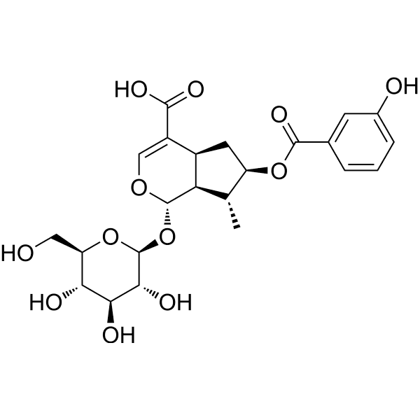 Swertiaside Structure