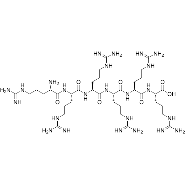 Hexaarginine Structure