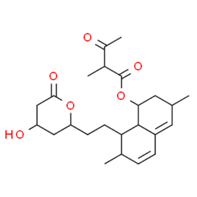Keto Lovastatin  Structure