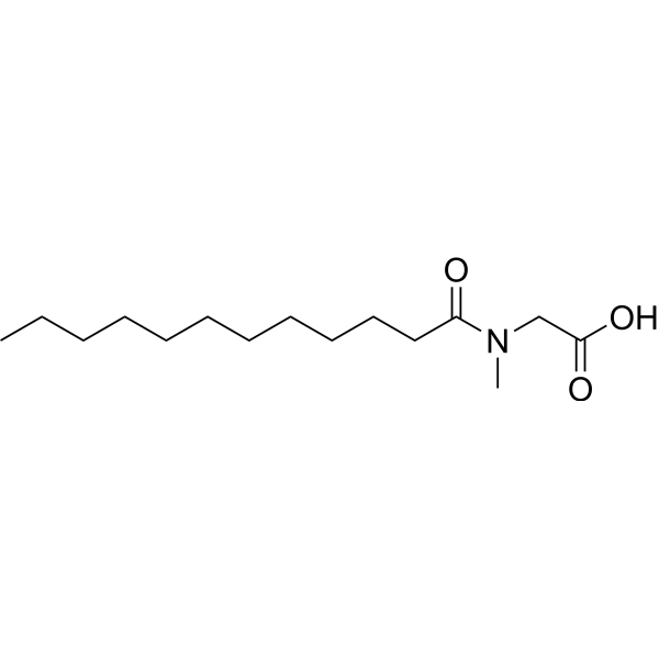 N-Lauroylsarcosine Structure
