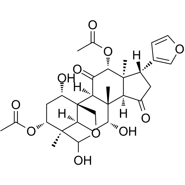 Isotoosendanin Structure