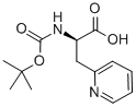 Boc-D-2-Pal-OH Structure