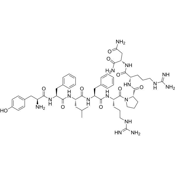 Neuromedin U-8 (porcine) Structure