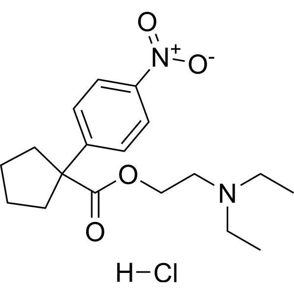 Nitrocaramiphen hydrochloride Structure