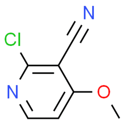 2-Chloro-4-methoxynicotinonitrile  Structure