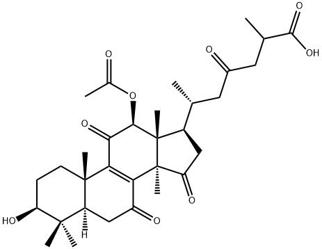 Ganoderic acid H Structure