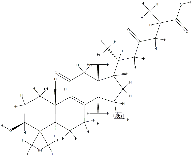 Ganolucidic acid B Structure