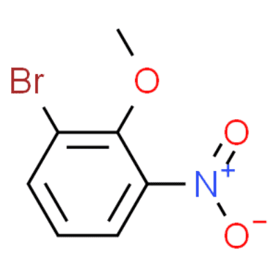 1-BroMo-2-Methoxy-3-nitrobenzene  Structure