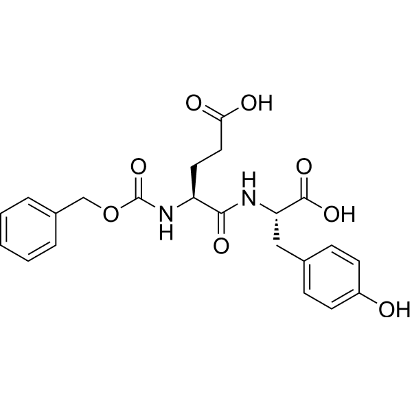 Z-Glu-Tyr-OH Structure