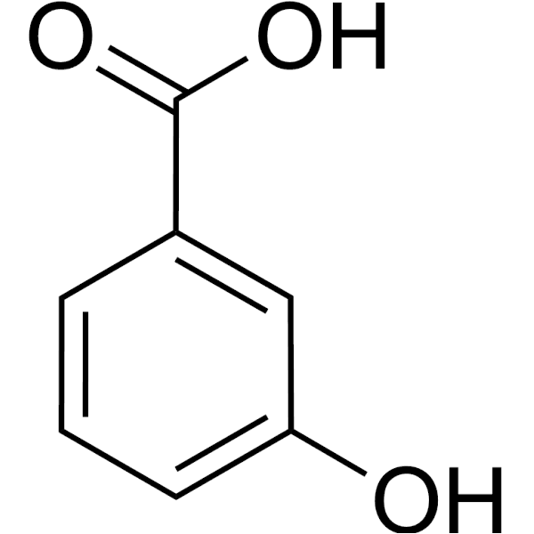 3-Hydroxybenzoic acid Structure