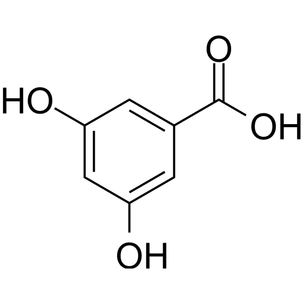 3,5-Dihydroxybenzoic acid Structure