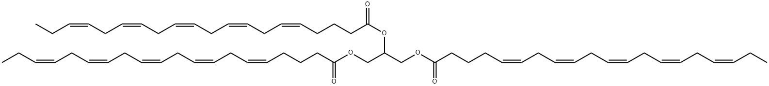 1,2,3-trieicosapentaenoyl glycerol Structure