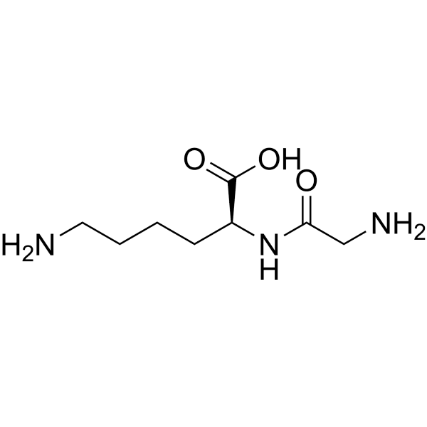 Glycyllysine Structure