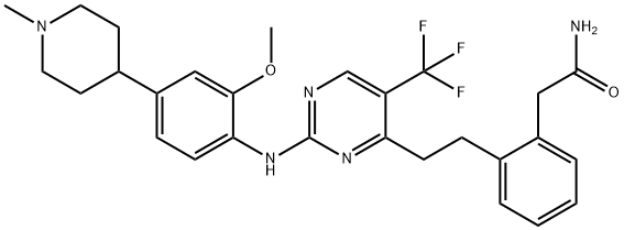 Narmafotinib Structure