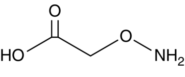 Aminoxyacetic acid Structure