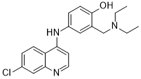 Amodiaquine Structure