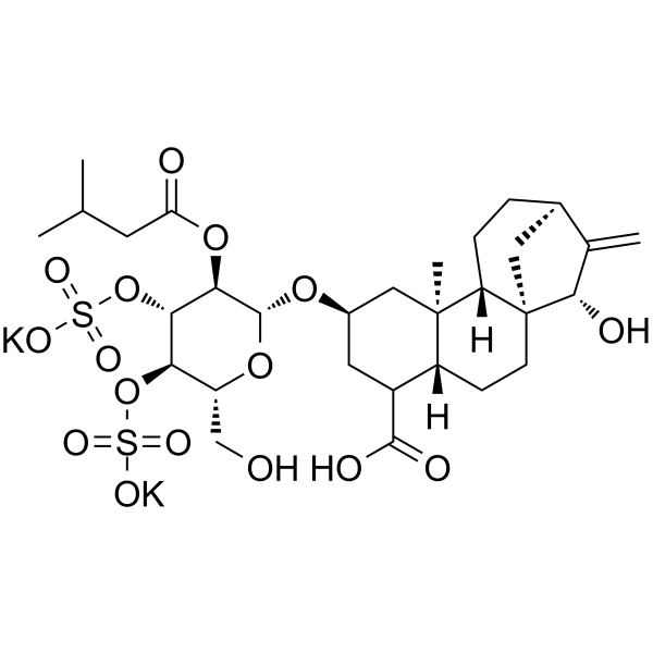 Atractyloside potassium salt Structure
