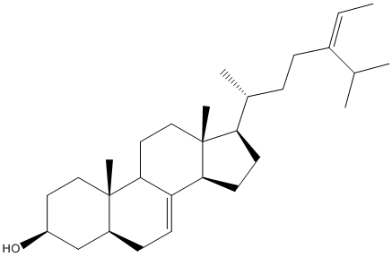 Avenasterol Structure
