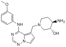 BMS-690514 Structure