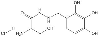 Benserazide hydrochloride Structure
