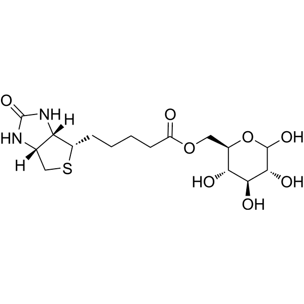 Biotin-D-Glucose Structure