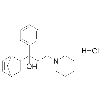 Biperiden hydrochloride Structure