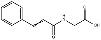 Cinnamoylglycine Structure