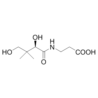 D-Pantothenic acid Structure