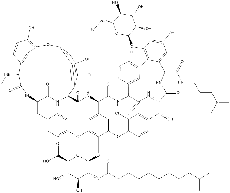 Dalbavancin Structure