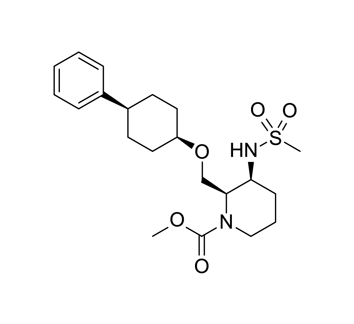 Danavorexton Structure