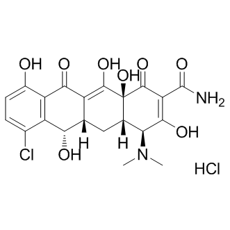Demeclocycline hydrochloride Structure