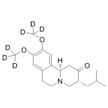 Dutetrabenazine Structure