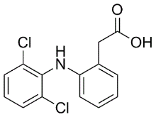 Diclofenac Structure