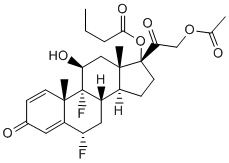 Difluprednate Structure