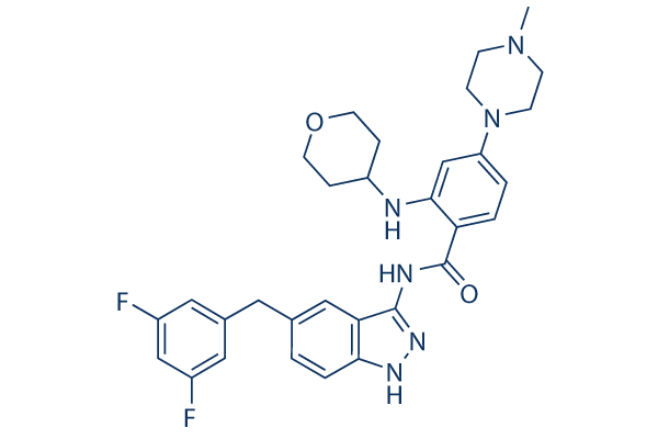 Entrectinib Structure
