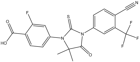 Enzalutamide Carboxylic acid Structure