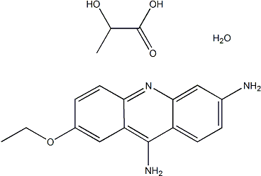 Ethacridine lactate monohydrate Structure