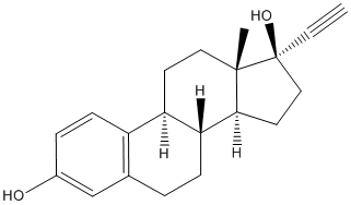 Ethinyl Estradiol Structure