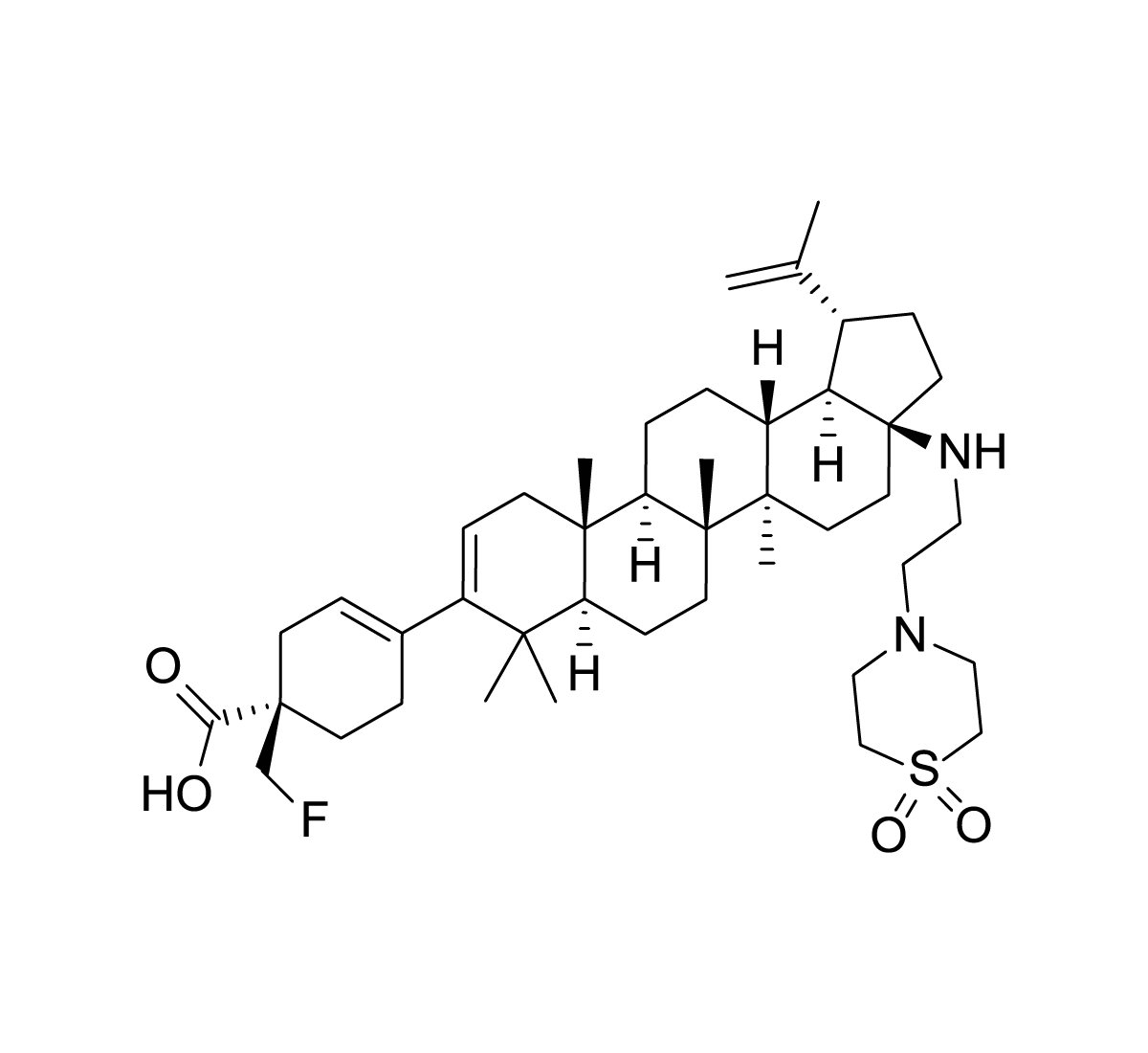 GSK3640254 Structure