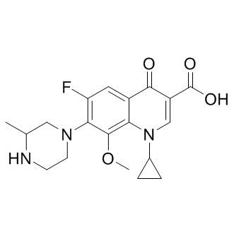Gatifloxacin Structure