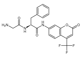 Gly-Phe-AFC Structure