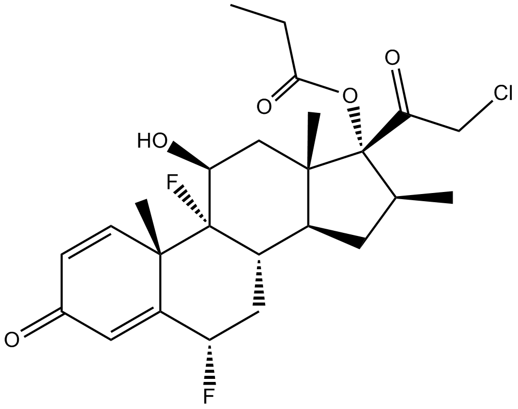 Halobetasol Propionate Structure