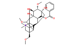 Hypaconine Structure